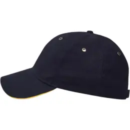 FWRD Classic Sandwich Cap Navy-Yellow Side